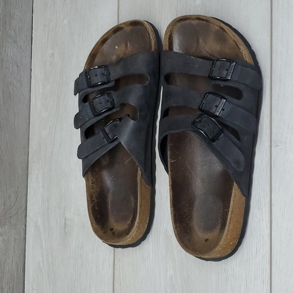 Birkenstock Betula Womens Florida Sandals Flats shoes sz 37/6 - Picture 3 of 14